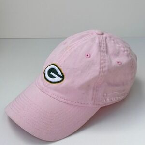 Vintage Green Bay Packers Reebok NFL Hat Womens Pink Baseball Cap Breast Cancer